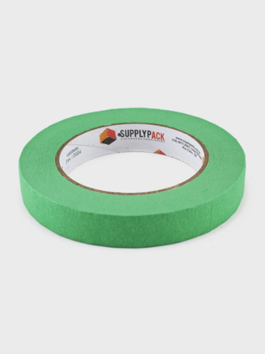 Fita Adesiva Crepe Automotiva Verde 18mm X 50m