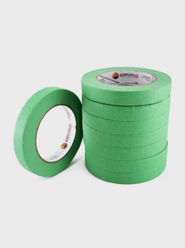 Fita Adesiva Crepe Automotiva Verde 18mm X 50m