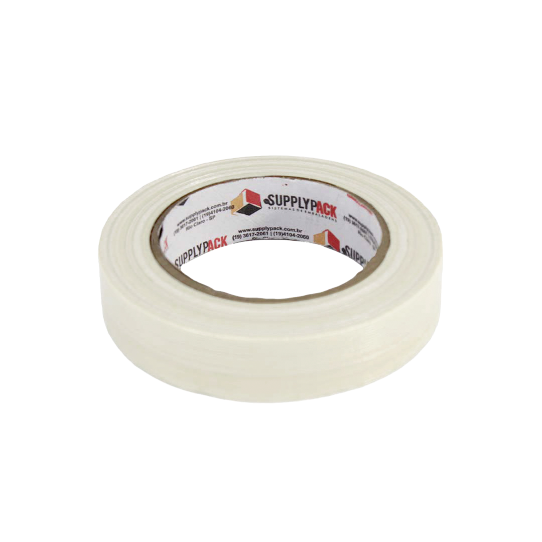 Fita Adesiva Filamentosa de Poliéster 2500 25mm X 50m