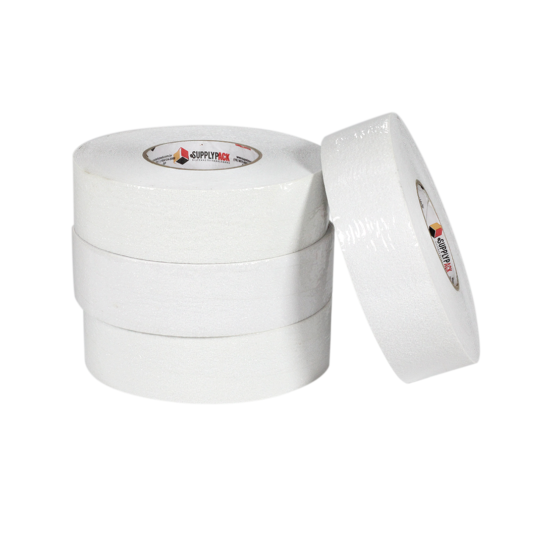 Fita Adesiva Antiderrapante 50mm X 20m Branca
