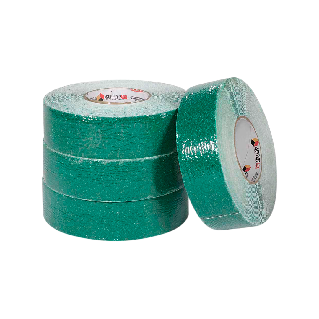 Fita Adesiva Antiderrapante 50mm X 20m Verde