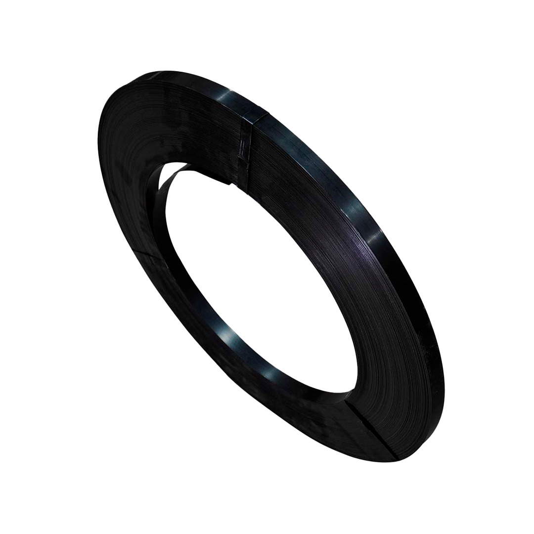 Fita de Aço Preta Laqueada FE-2 25mm x 1,0mm