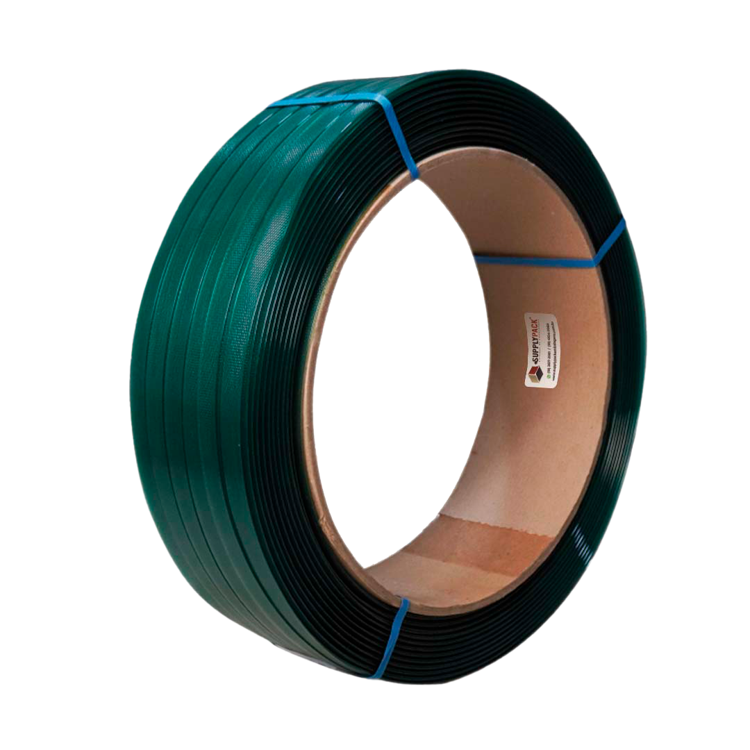 Fita Pet Verde de Arquear 25mm X 1,2mm x 380m