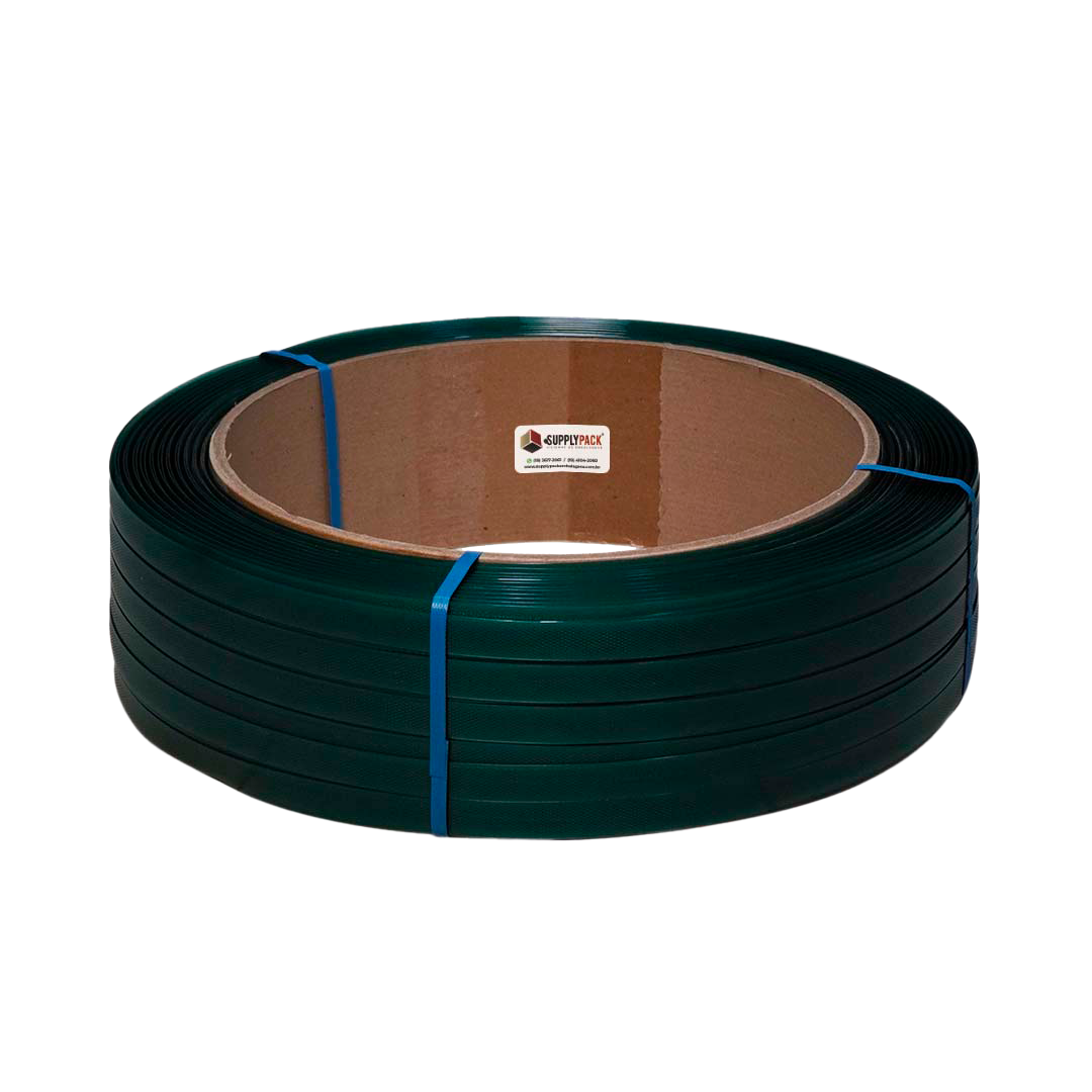 Fita Pet Verde de Arquear 25mm X 1,2mm x 380m