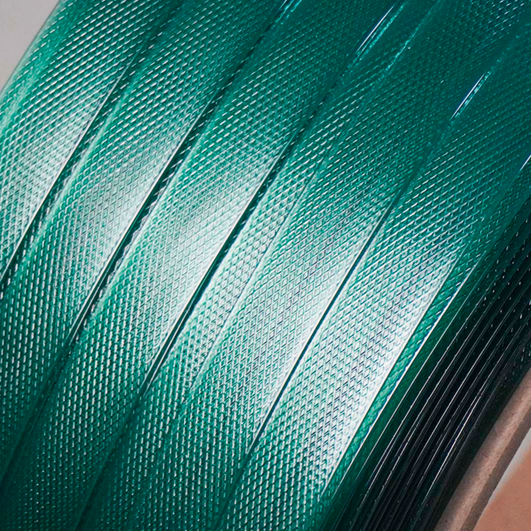 Fita Pet Verde de Arquear 25mm X 1,2mm x 380m