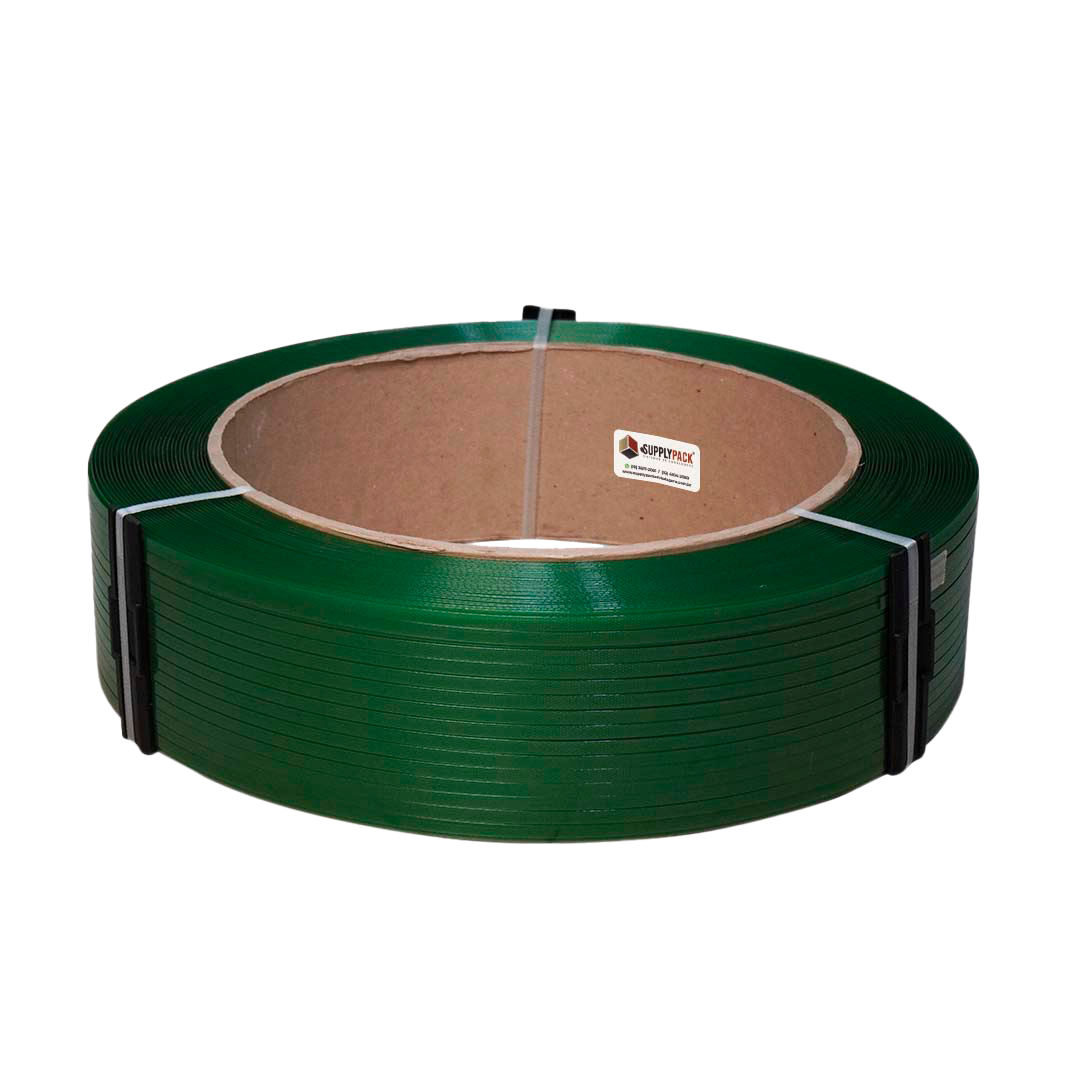 Fita Pet Virgem Premium 12mm x 0,8mm x 1350m p/ Arqueamento