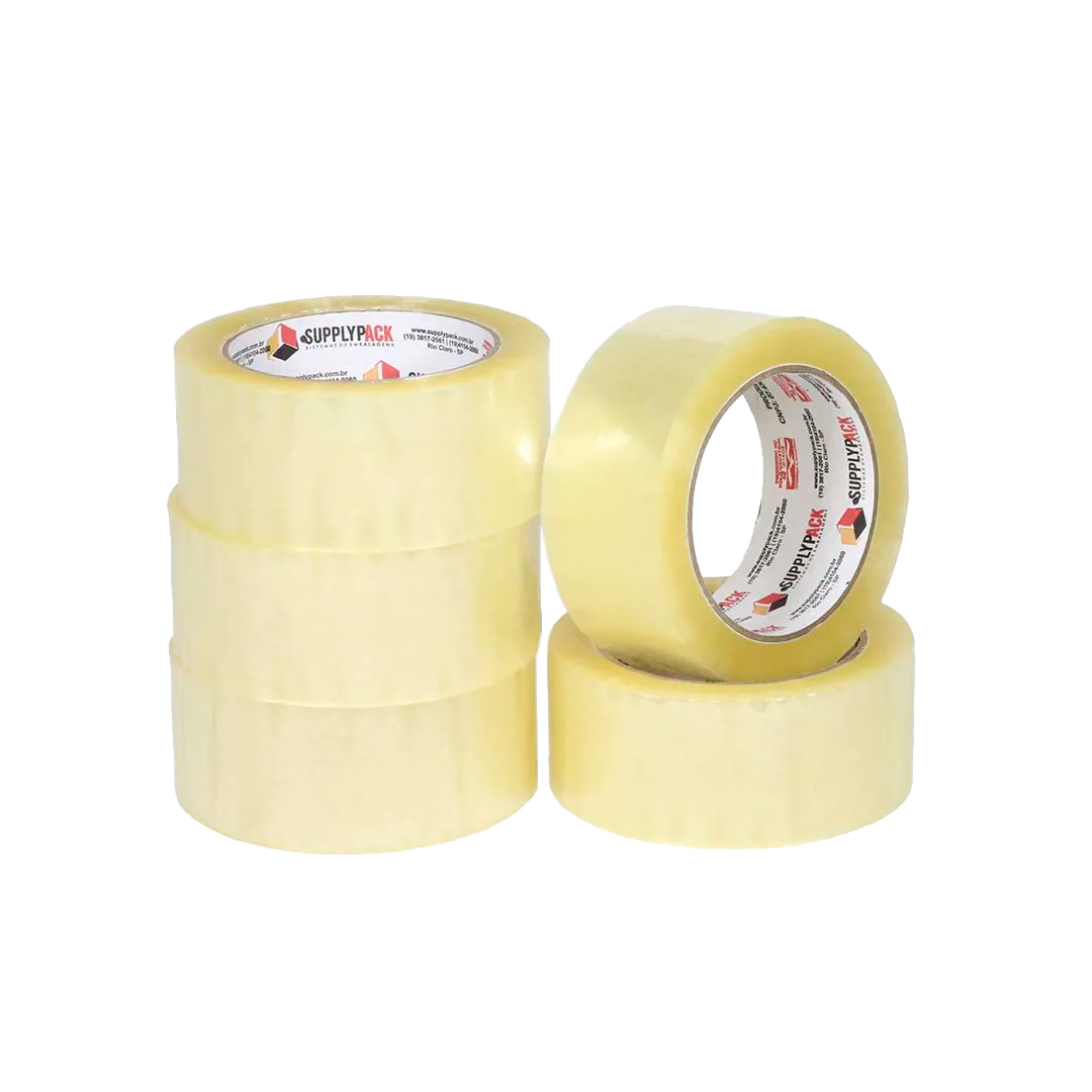 Fita Adesiva Transparente Hot Melt 45mm X 100m
