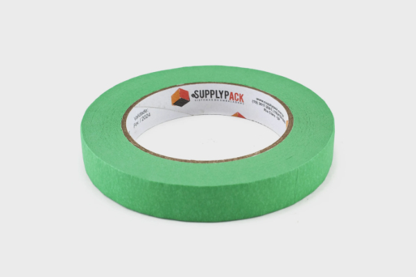 Fita Adesiva Crepe Automotiva Verde 18mm X 50m