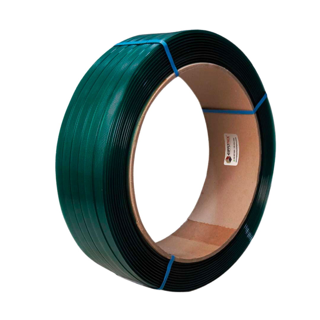 Fita Pet Verde de Arquear 25mm X 1,2mm x 380m