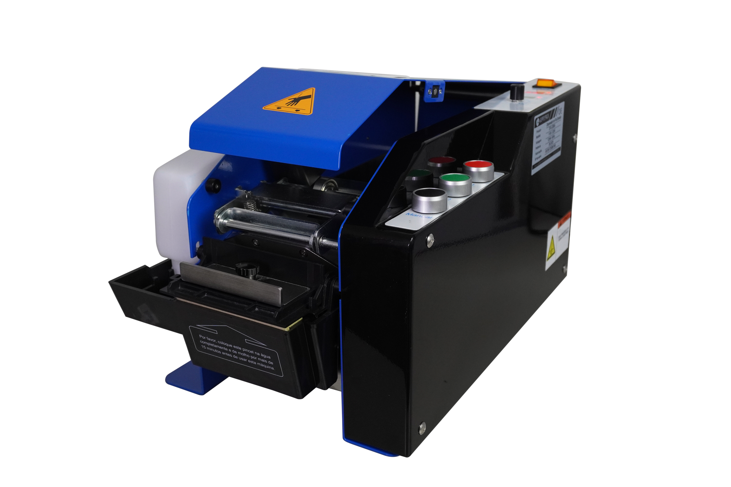 Aplicador de Fita Gomada Semiautomático com NR-12