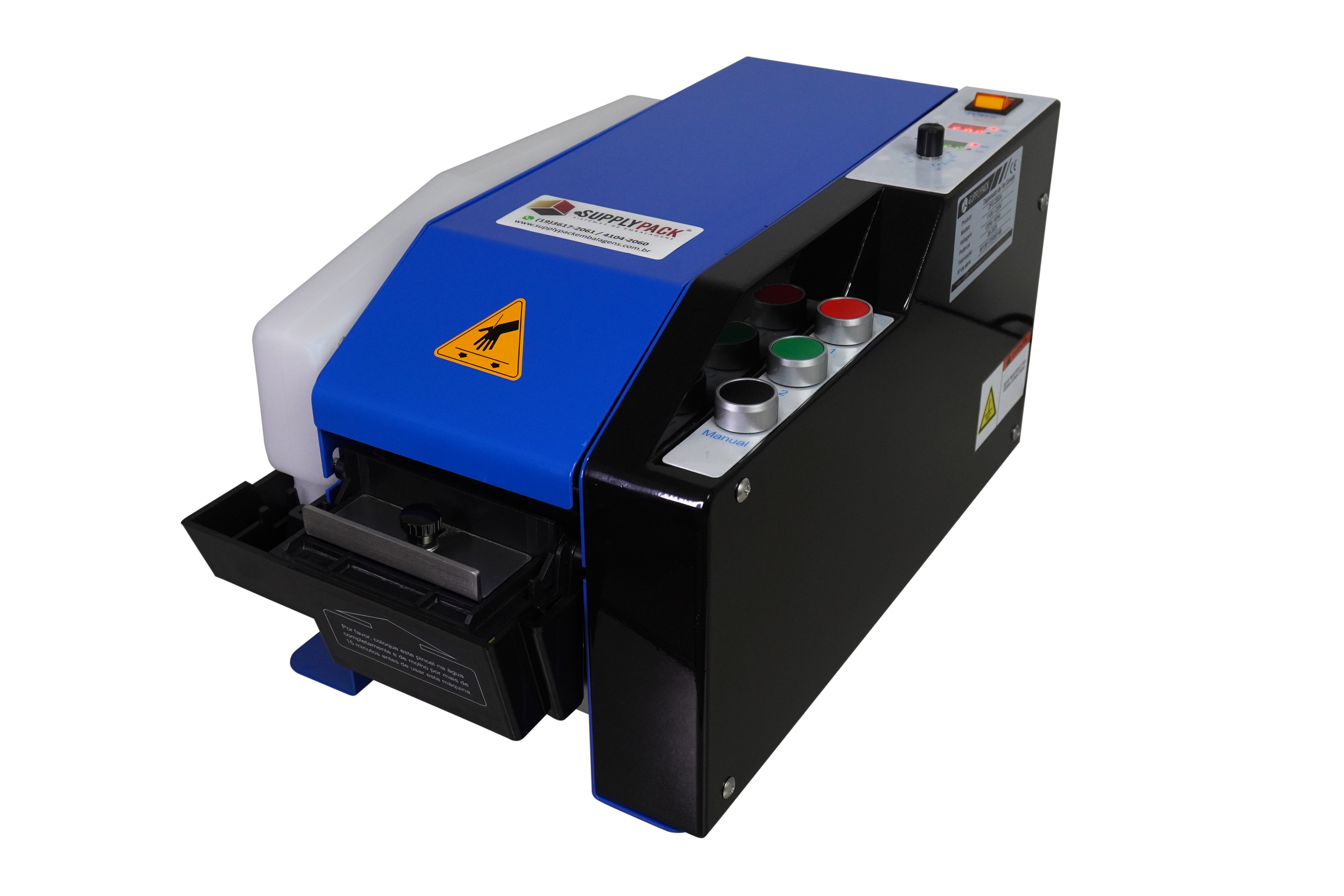 Aplicador de Fita Gomada Semiautomático com sensor