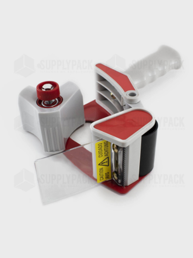 Aplicador Dispensador Manual de Fita Adesiva 50 MM Vermelho